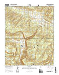 Cottonwood Canyon New Mexico Historical topographic map, 1:24000 scale, 7.5 X 7.5 Minute, Year 2013