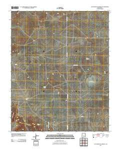 Cottonwood Springs New Mexico Historical topographic map, 1:24000 scale, 7.5 X 7.5 Minute, Year 2010