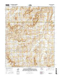 Counselor New Mexico Current topographic map, 1:24000 scale, 7.5 X 7.5 Minute, Year 2017
