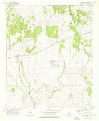 Cow Springs New Mexico Historical topographic map, 1:24000 scale, 7.5 X 7.5 Minute, Year 1972