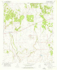 Cow Springs New Mexico Historical topographic map, 1:24000 scale, 7.5 X 7.5 Minute, Year 1972