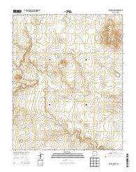 Cow Mountain New Mexico Historical topographic map, 1:24000 scale, 7.5 X 7.5 Minute, Year 2013