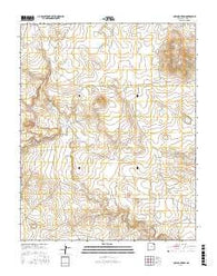 Cow Mountain New Mexico Current topographic map, 1:24000 scale, 7.5 X 7.5 Minute, Year 2017