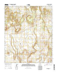 Cow Springs New Mexico Historical topographic map, 1:24000 scale, 7.5 X 7.5 Minute, Year 2013