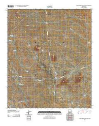 Cow Springs Mountain New Mexico Historical topographic map, 1:24000 scale, 7.5 X 7.5 Minute, Year 2010