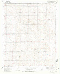 Cowboy Mesa NE New Mexico Historical topographic map, 1:24000 scale, 7.5 X 7.5 Minute, Year 1981