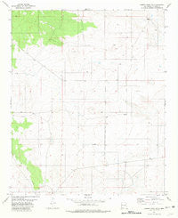 Cowboy Mesa NW New Mexico Historical topographic map, 1:24000 scale, 7.5 X 7.5 Minute, Year 1981