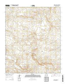 Cowboy Mesa New Mexico Historical topographic map, 1:24000 scale, 7.5 X 7.5 Minute, Year 2013