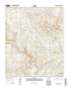 Cowboy Mesa SW New Mexico Historical topographic map, 1:24000 scale, 7.5 X 7.5 Minute, Year 2013