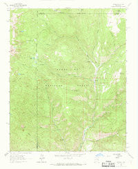 Cowles New Mexico Historical topographic map, 1:24000 scale, 7.5 X 7.5 Minute, Year 1961