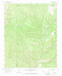 Cowles New Mexico Historical topographic map, 1:24000 scale, 7.5 X 7.5 Minute, Year 1961