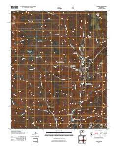 Cowles New Mexico Historical topographic map, 1:24000 scale, 7.5 X 7.5 Minute, Year 2011