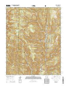 Cowles New Mexico Historical topographic map, 1:24000 scale, 7.5 X 7.5 Minute, Year 2013