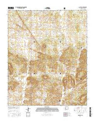Cox Peak New Mexico Current topographic map, 1:24000 scale, 7.5 X 7.5 Minute, Year 2017
