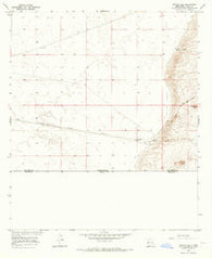 Coyote Hill New Mexico Historical topographic map, 1:24000 scale, 7.5 X 7.5 Minute, Year 1966