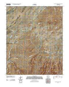 Coyote Canyon New Mexico Historical topographic map, 1:24000 scale, 7.5 X 7.5 Minute, Year 2010