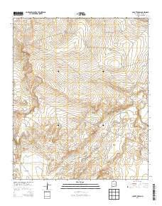 Coyote Draw New Mexico Historical topographic map, 1:24000 scale, 7.5 X 7.5 Minute, Year 2013