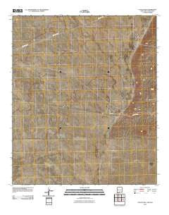 Coyote Hill New Mexico Historical topographic map, 1:24000 scale, 7.5 X 7.5 Minute, Year 2010