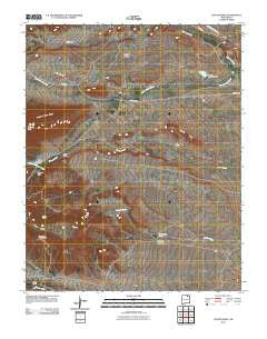 Coyote Mesa New Mexico Historical topographic map, 1:24000 scale, 7.5 X 7.5 Minute, Year 2010