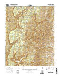 Crevasse Canyon New Mexico Current topographic map, 1:24000 scale, 7.5 X 7.5 Minute, Year 2013