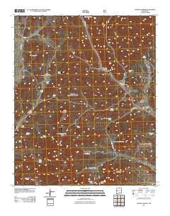 Crosby Springs New Mexico Historical topographic map, 1:24000 scale, 7.5 X 7.5 Minute, Year 2011
