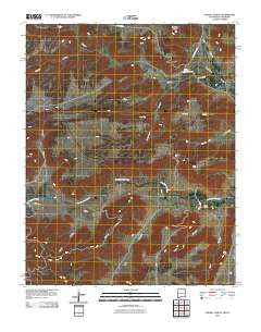 Cross L Ranch New Mexico Historical topographic map, 1:24000 scale, 7.5 X 7.5 Minute, Year 2010