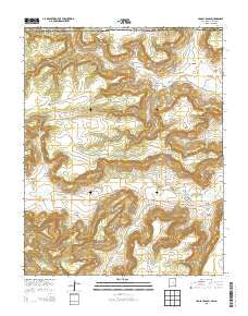 Cross L Ranch New Mexico Historical topographic map, 1:24000 scale, 7.5 X 7.5 Minute, Year 2013
