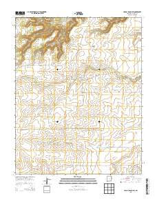 Cross L Ranch SW New Mexico Historical topographic map, 1:24000 scale, 7.5 X 7.5 Minute, Year 2013