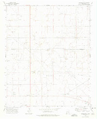 Crossroads New Mexico Historical topographic map, 1:24000 scale, 7.5 X 7.5 Minute, Year 1972