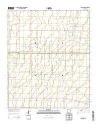 Crossroads New Mexico Historical topographic map, 1:24000 scale, 7.5 X 7.5 Minute, Year 2013
