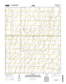 Crossroads New Mexico Historical topographic map, 1:24000 scale, 7.5 X 7.5 Minute, Year 2013
