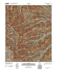Crow Mesa East New Mexico Historical topographic map, 1:24000 scale, 7.5 X 7.5 Minute, Year 2010