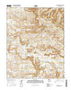 Crow Mesa West New Mexico Current topographic map, 1:24000 scale, 7.5 X 7.5 Minute, Year 2017