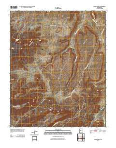 Crow Point New Mexico Historical topographic map, 1:24000 scale, 7.5 X 7.5 Minute, Year 2010