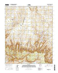 Crownpoint New Mexico Current topographic map, 1:24000 scale, 7.5 X 7.5 Minute, Year 2017