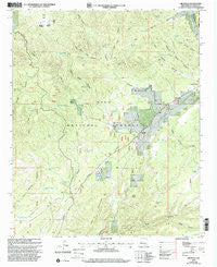 Cruzville New Mexico Historical topographic map, 1:24000 scale, 7.5 X 7.5 Minute, Year 1999