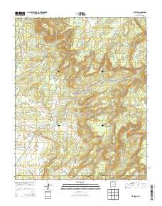 Crystal New Mexico Historical topographic map, 1:24000 scale, 7.5 X 7.5 Minute, Year 2013