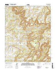 Crystal New Mexico Current topographic map, 1:24000 scale, 7.5 X 7.5 Minute, Year 2017