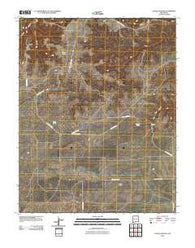 Cuates School New Mexico Historical topographic map, 1:24000 scale, 7.5 X 7.5 Minute, Year 2010