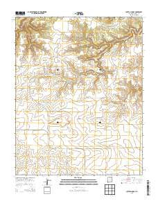 Cuates School New Mexico Historical topographic map, 1:24000 scale, 7.5 X 7.5 Minute, Year 2013