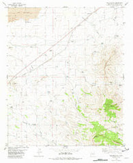 Cub Mountain New Mexico Historical topographic map, 1:24000 scale, 7.5 X 7.5 Minute, Year 1981