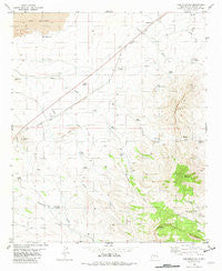 Cub Mountain New Mexico Historical topographic map, 1:24000 scale, 7.5 X 7.5 Minute, Year 1981
