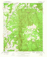 Cuba New Mexico Historical topographic map, 1:62500 scale, 15 X 15 Minute, Year 1940