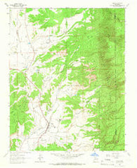Cuba New Mexico Historical topographic map, 1:24000 scale, 7.5 X 7.5 Minute, Year 1963