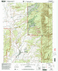 Cuba New Mexico Historical topographic map, 1:24000 scale, 7.5 X 7.5 Minute, Year 2002