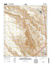 Cuchillo New Mexico Historical topographic map, 1:24000 scale, 7.5 X 7.5 Minute, Year 2013