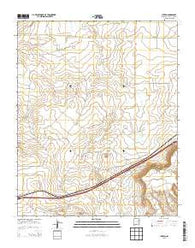Cuervo New Mexico Historical topographic map, 1:24000 scale, 7.5 X 7.5 Minute, Year 2013
