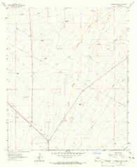 Culberson Ranch New Mexico Historical topographic map, 1:24000 scale, 7.5 X 7.5 Minute, Year 1963