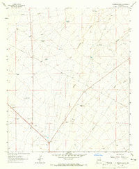 Culberson Ranch New Mexico Historical topographic map, 1:24000 scale, 7.5 X 7.5 Minute, Year 1963