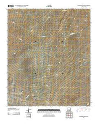 Culberson Ranch New Mexico Historical topographic map, 1:24000 scale, 7.5 X 7.5 Minute, Year 2010